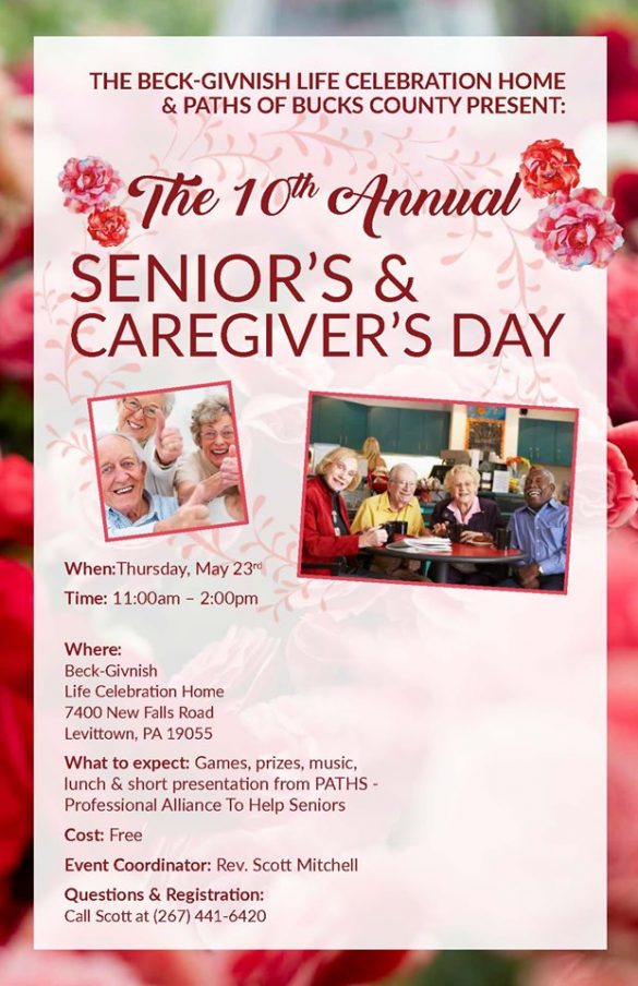 Senior and Caregivers Day @ Beck-Givnish Life Celebration Home